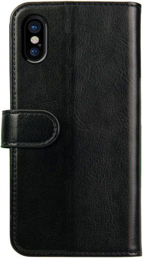 Rosso Element Apple iPhone XS Max Hoesje Book Cover Zwart afbeelding 5