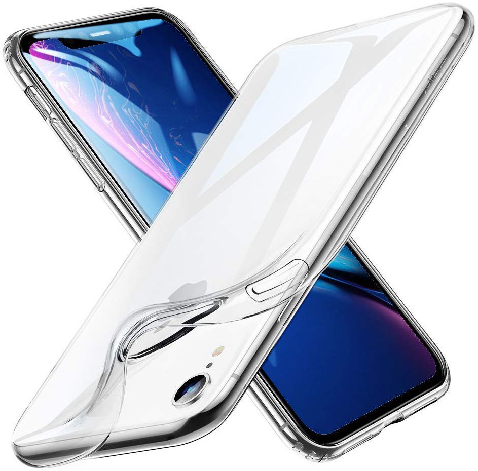 Apple iPhone XR Hoesje Dun TPU Transparant afbeelding 9