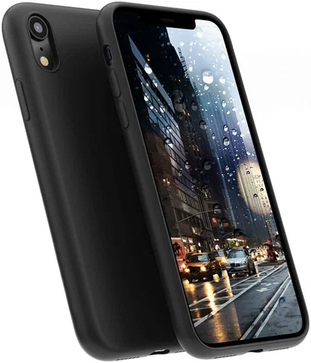 Apple iPhone XR TPU Hoesje Zwart afbeelding 1