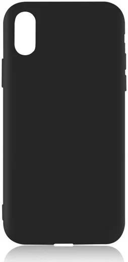Apple iPhone XS Max Ultra Dun TPU Hoesje Zwart afbeelding 3