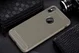 Apple iPhone XS Max Geborsteld TPU Hoesje Grijs afbeelding 2