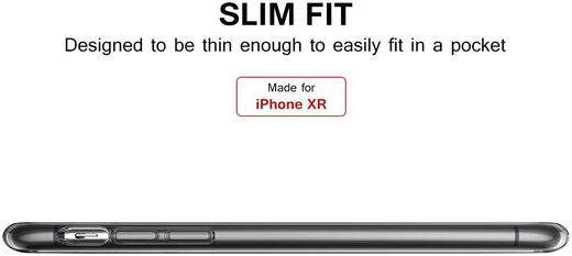 Apple iPhone XR Hard Case Transparant afbeelding 8