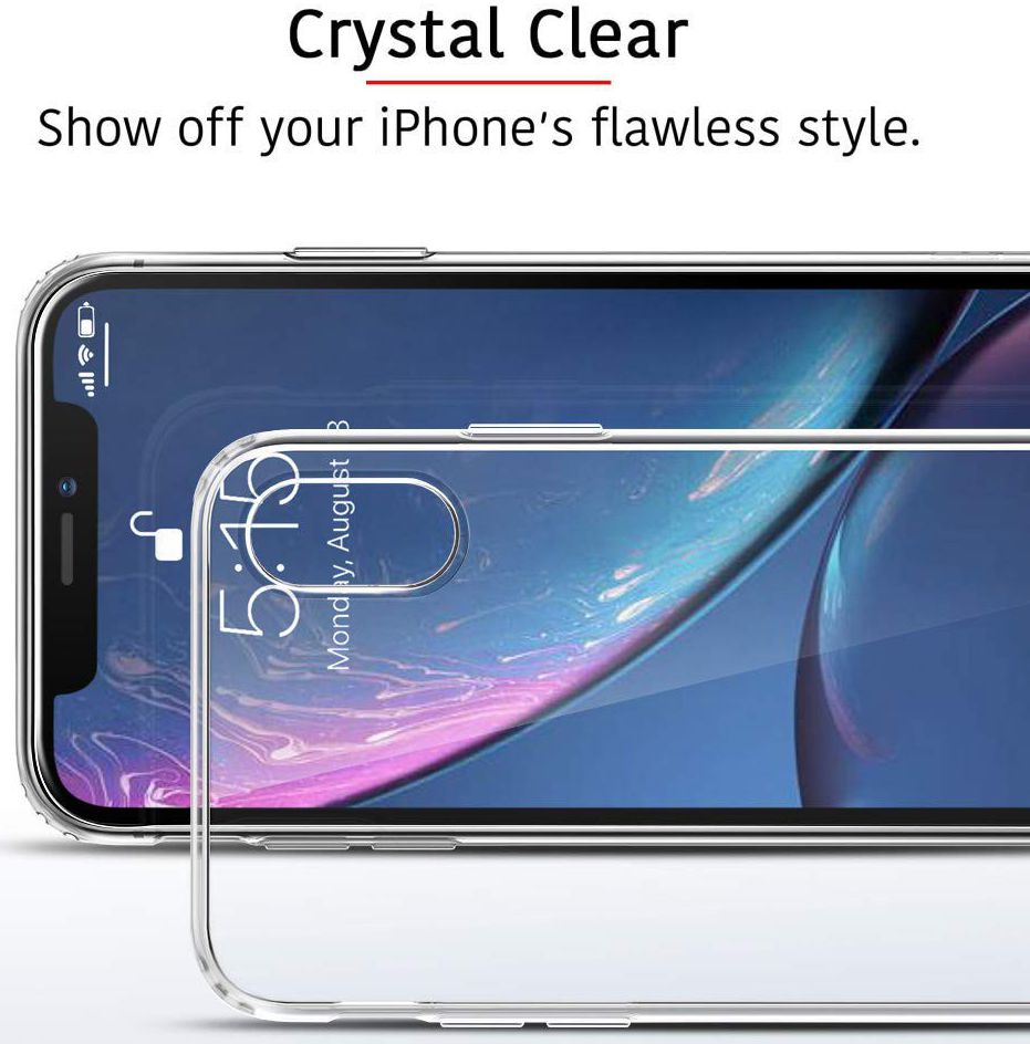 Apple iPhone XR Hard Case Transparant afbeelding 10