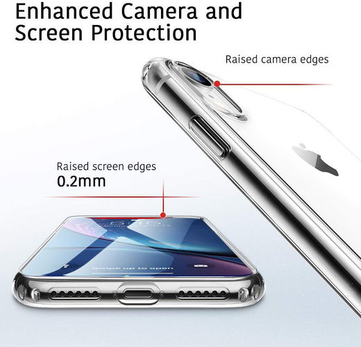 Apple iPhone XR Hard Case Transparant afbeelding 12