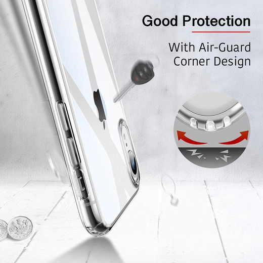 Apple iPhone XR Hard Case Transparant afbeelding 13