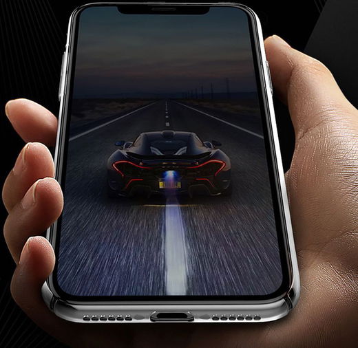 Apple iPhone XS Max Hard Case Transparant afbeelding 3