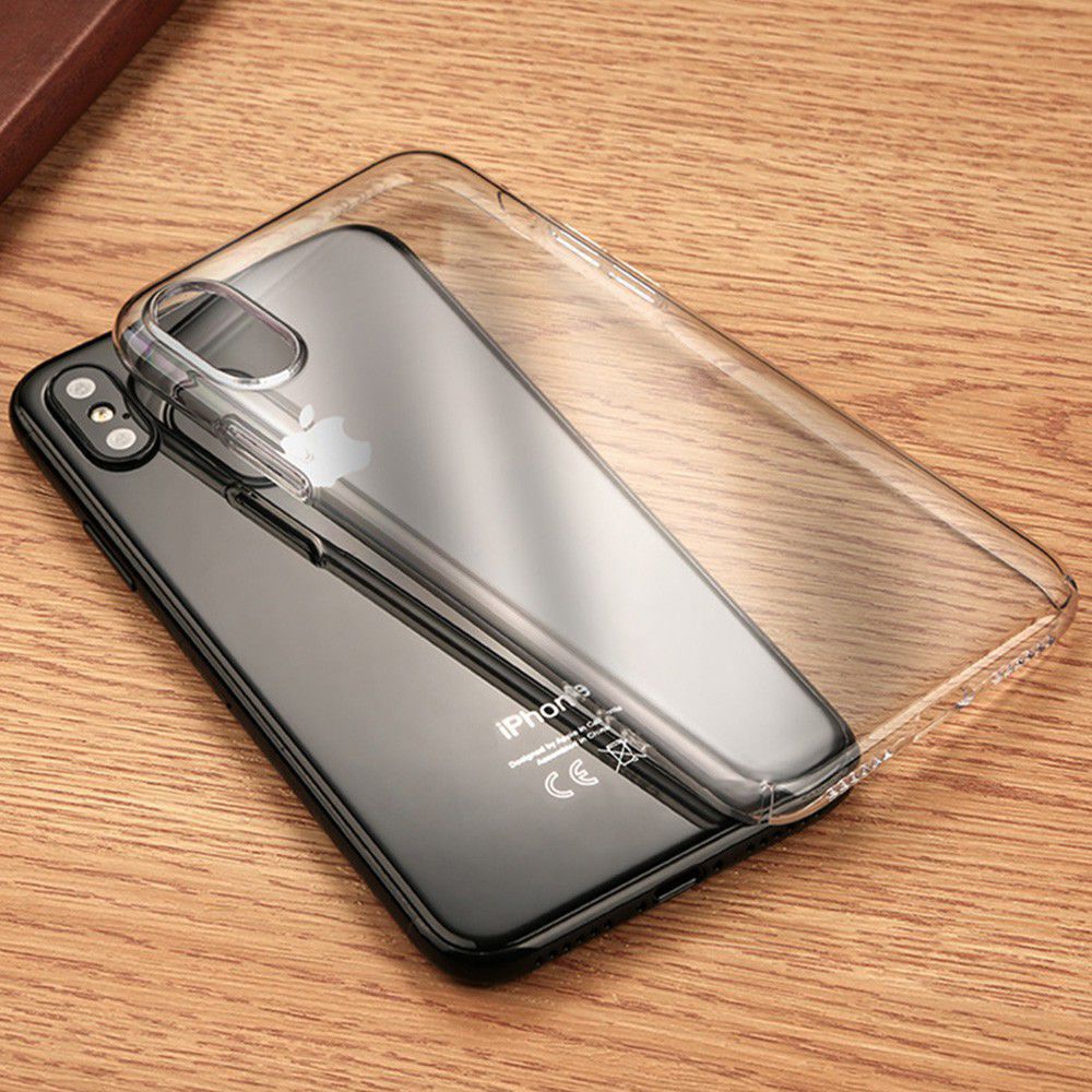 Apple iPhone XS Max Hard Case Transparant afbeelding 1