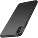 Apple iPhone XS Max Dun Mat Back Cover Hoesje Zwart afbeelding 3