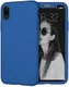 Apple iPhone XS Max Full Cover Hard Case met Tempered Glass Blauw afbeelding 2