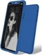 Apple iPhone XS Max Full Cover Hard Case met Tempered Glass Blauw afbeelding 3
