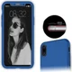 Apple iPhone XS Max Full Cover Hard Case met Tempered Glass Blauw afbeelding 5