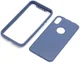 Apple iPhone XS Full Cover Hard Case met Tempered Glass Blauw afbeelding 2