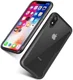 Apple iPhone XR Hybride Back Cover Hoesje Transparant Zwart afbeelding 5