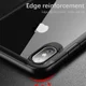 Apple iPhone XS Max Hybride Back Cover Hoesje Transparant Zwart afbeelding 3