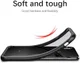 Apple iPhone XS Max Hybride Back Cover Hoesje Transparant Zwart afbeelding 6