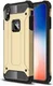 Apple IPhone XS Max Hoesje Shock Proof Hybride Back Cover Goud afbeelding 1