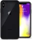 Apple iPhone XS Max Hoesje Armor Back Cover Transparant Zwart afbeelding 3