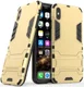 Apple iPhone XS Max Hybride Hoesje met Standaard Goud afbeelding 1