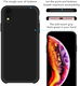 Apple iPhone XR Siliconen Hoesje Zwart afbeelding 11