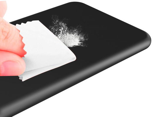 Apple iPhone XR Siliconen Hoesje Zwart afbeelding 9