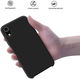 Apple iPhone XR Siliconen Hoesje Zwart afbeelding 6