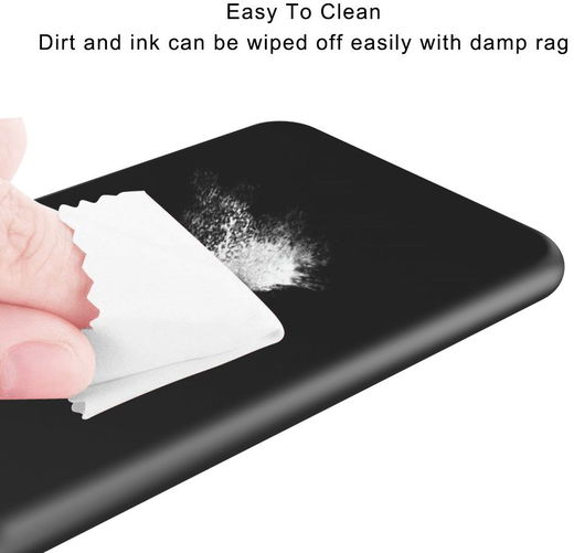 Apple iPhone XS Max Siliconen Hoesje Zwart afbeelding 8