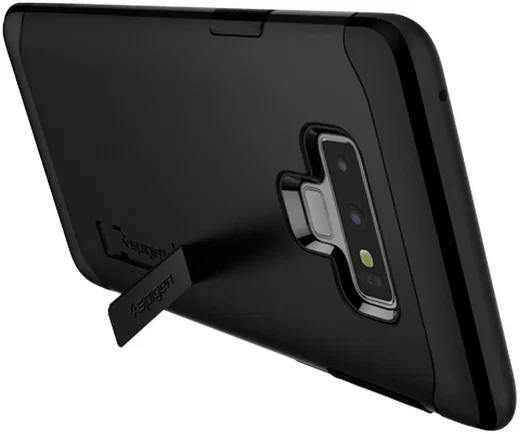 Spigen Slim Armor Hoesje Samsung Galaxy Note 9 Midnight Black afbeelding 2
