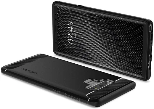 Spigen Rugged Armor Samsung Galaxy Note 9 Matte Black afbeelding 3
