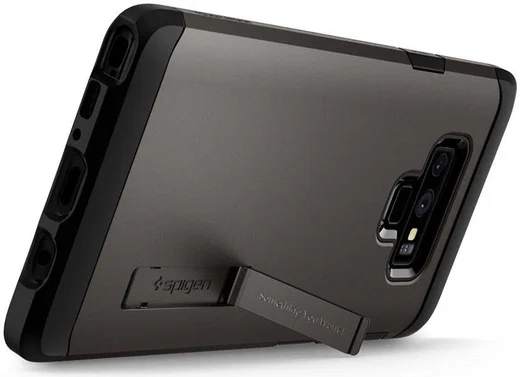 Spigen Tough Armor Case Samsung Galaxy Note 9 Gunmetal afbeelding 14