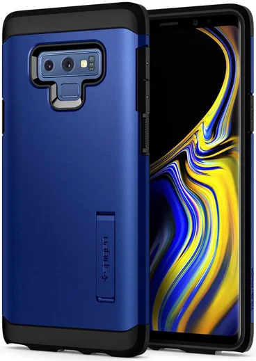 Spigen Tough Armor Case Samsung Galaxy Note 9 Blue afbeelding 1