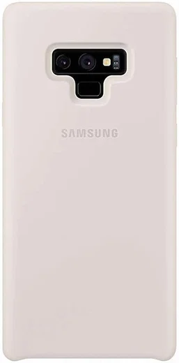 Samsung Galaxy Note 9 Silicone Cover Wit Origineel afbeelding 1