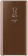 Samsung Galaxy Note 9 Clear View Flip Case Bruin afbeelding 1