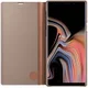 Samsung Galaxy Note 9 Clear View Flip Case Bruin afbeelding 2