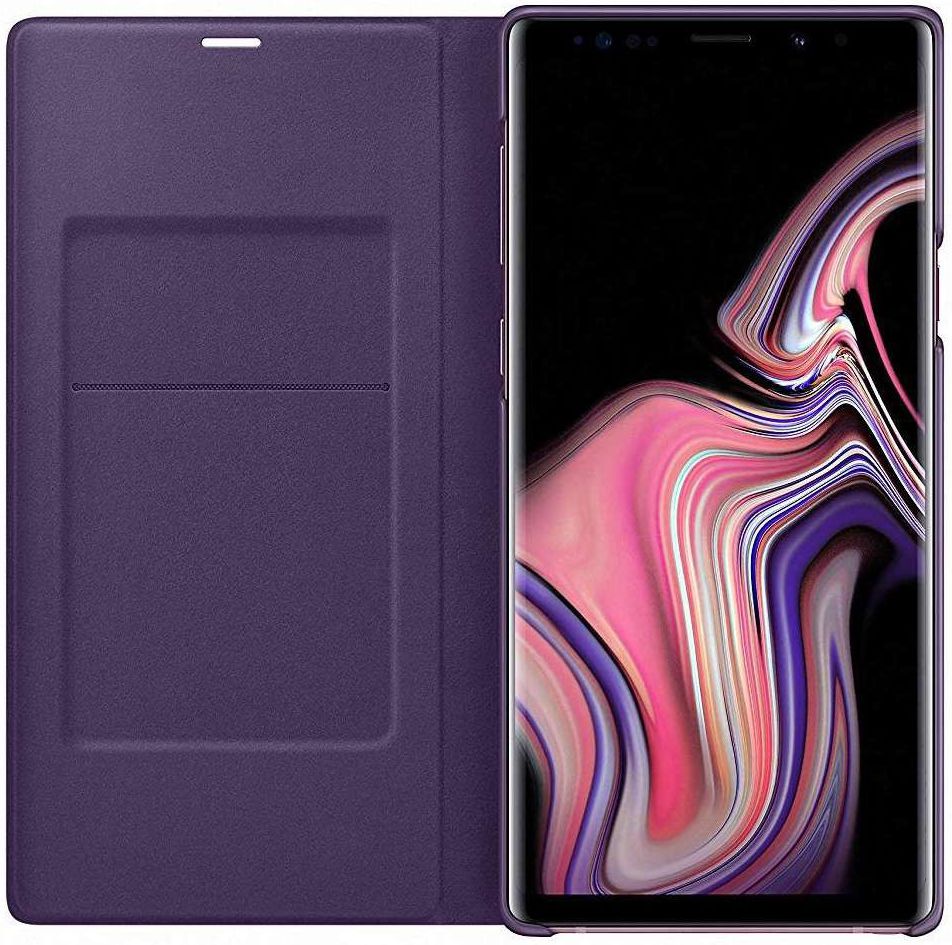 Samsung Galaxy Note 9 Led View Hoesje Paars afbeelding 4