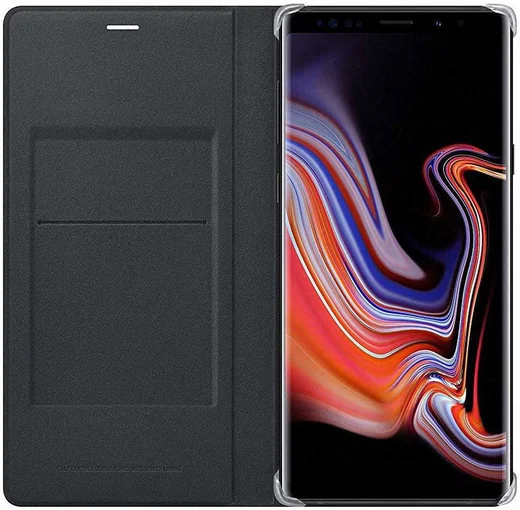 Origineel Samsung Galaxy Note 9 Portemonnee Hoesje Zwart afbeelding 1