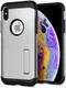 Spigen Slim Armor Apple iPhone XS Hoesje Satin Silver afbeelding 1