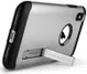 Spigen Slim Armor Apple iPhone XS Hoesje Satin Silver afbeelding 6