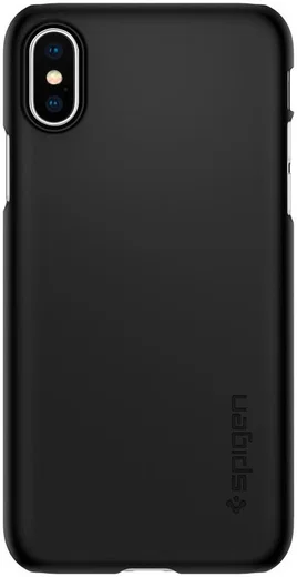 Spigen Thin Fit Case Apple iPhone XS Black afbeelding 5