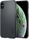 Spigen Thin Fit Case Apple iPhone XS Graphite Gray afbeelding 1