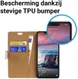 Huawei P Smart Plus Portemonnee Hoesje met Boom Print Groen afbeelding 5