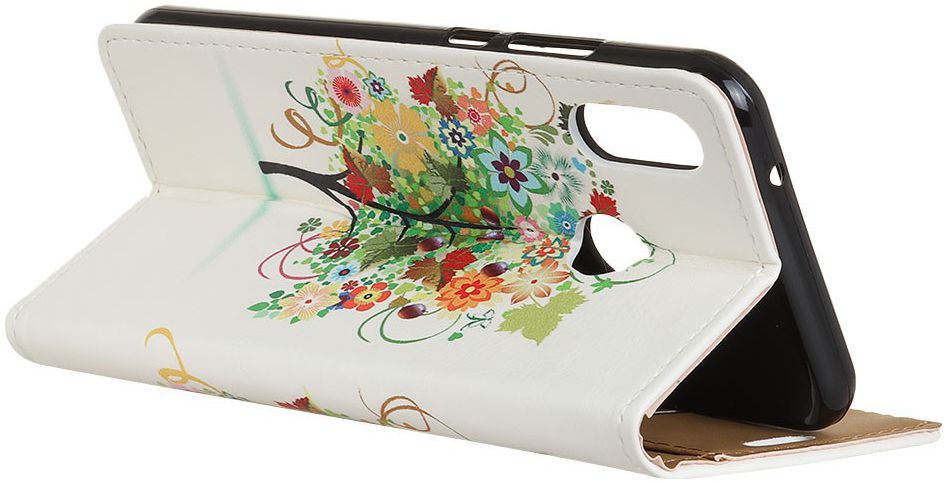 Huawei P Smart Plus Portemonnee Hoesje met Boom Print Groen afbeelding 8