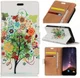 Huawei P Smart Plus Portemonnee Hoesje met Boom Print Groen afbeelding 11
