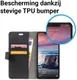 Huawei P Smart Plus Hoesje met Kaarthouder Zwart afbeelding 7
