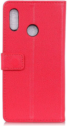 Huawei P Smart Plus Hoesje met Kaarthouder Rood afbeelding 10