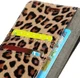 Huawei P Smart Plus Portemonnee Hoesje met Luipaard Print afbeelding 8