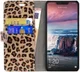 Huawei P Smart Plus Portemonnee Hoesje met Luipaard Print afbeelding 2
