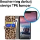 Huawei P Smart Plus Portemonnee Hoesje met Luipaard Print afbeelding 4