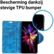 Huawei P Smart Plus Portemonnee Hoesje Blauw afbeelding 5