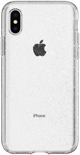 Spigen Liquid Crystal Apple iPhone XS Hoesje Glitter Quartz afbeelding 7
