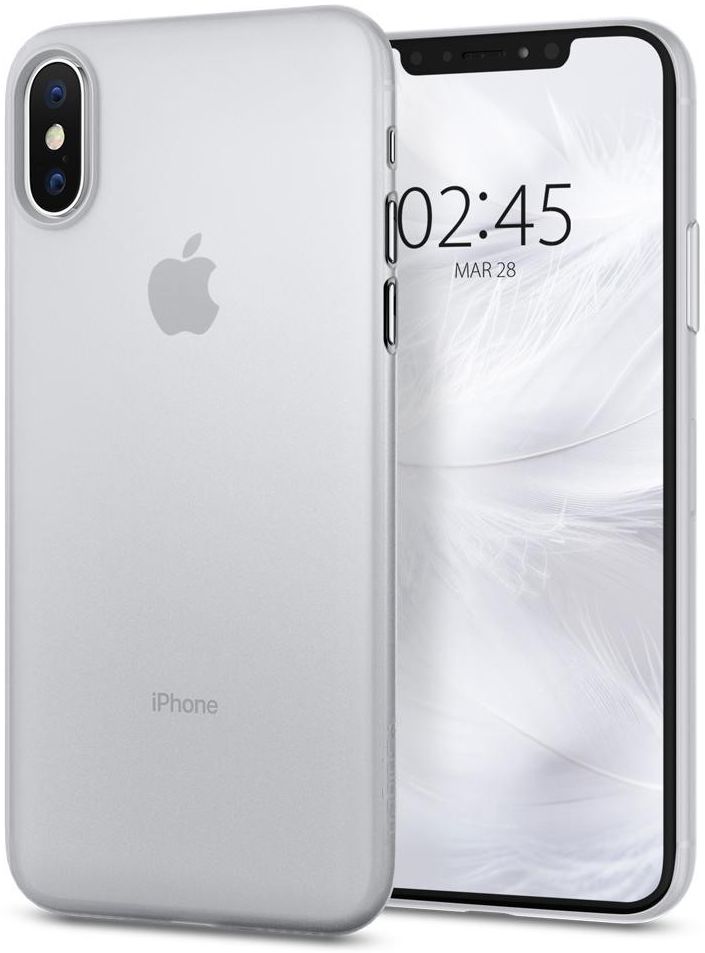 Spigen AirSkin Apple iPhone XS Case Clear afbeelding 1